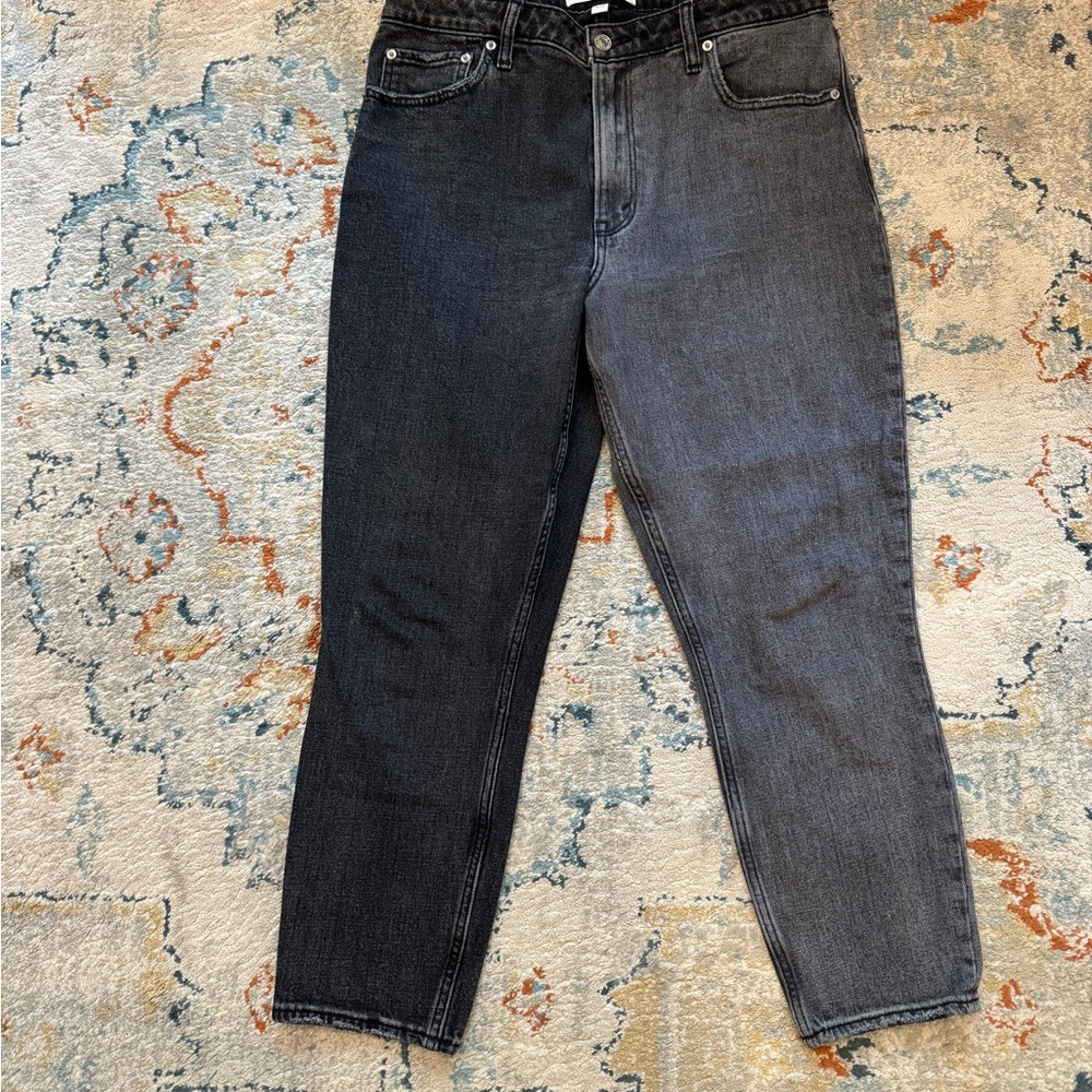 Abercrombie & Fitch Womens Two-Tone Jeans